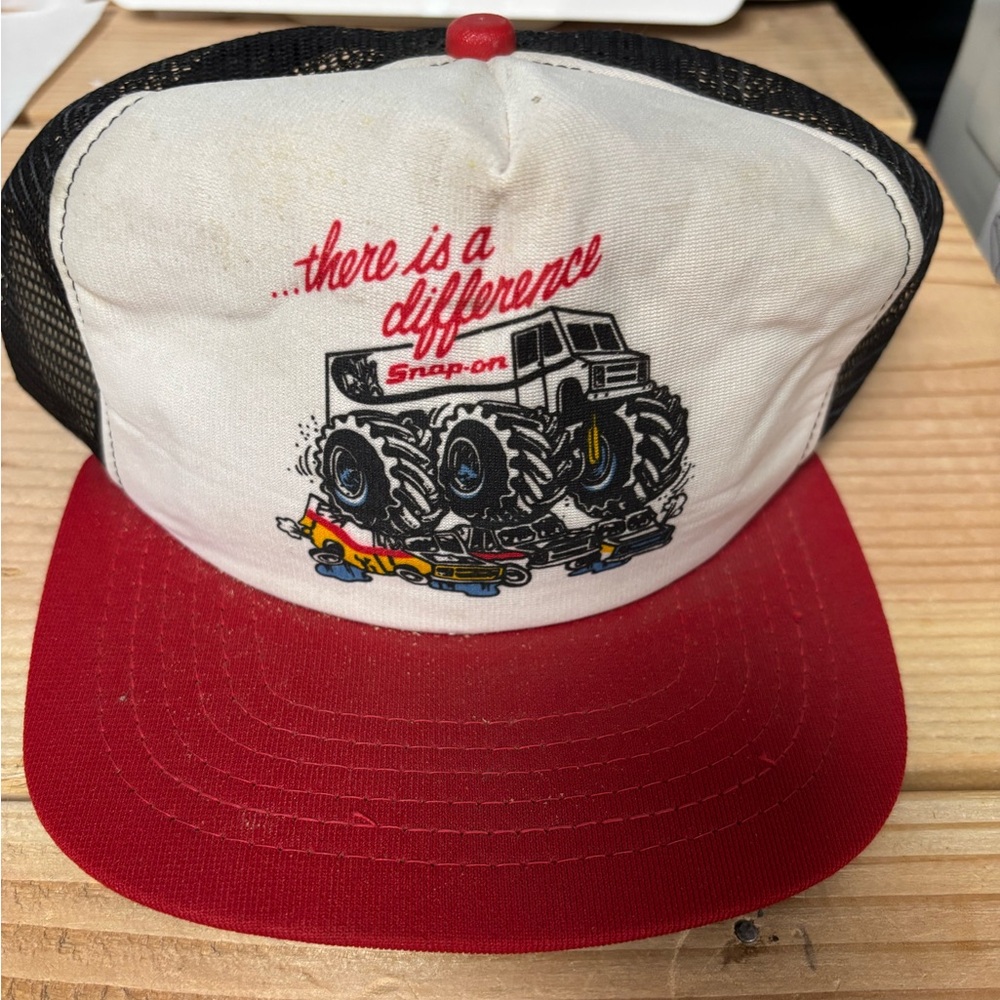 🔥 Vintage 80’s Snap-On Tools Trucker Hat Adjustable 🔥